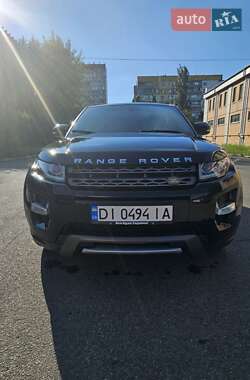 Внедорожник / Кроссовер Land Rover Range Rover Evoque 2015 в Днепре