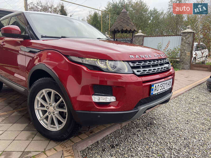 Внедорожник / Кроссовер Land Rover Range Rover Evoque 2014 в Хусте