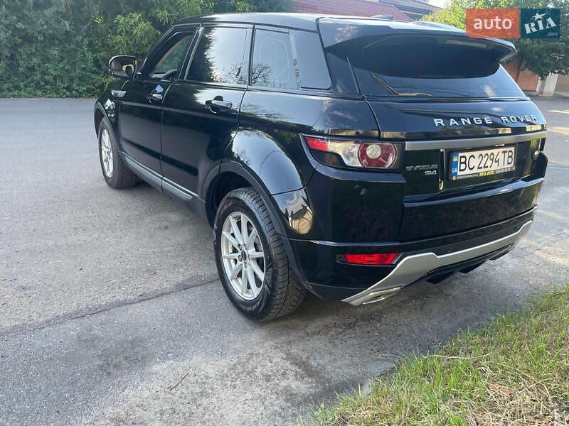 Внедорожник / Кроссовер Land Rover Range Rover Evoque 2012 в Львове