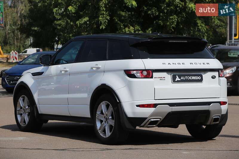 Внедорожник / Кроссовер Land Rover Range Rover Evoque 2012 в Киеве