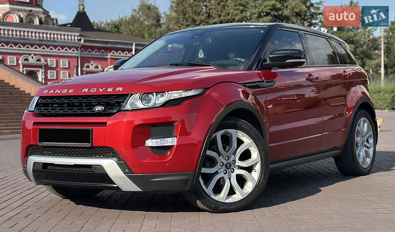 Внедорожник / Кроссовер Land Rover Range Rover Evoque 2013 в Днепре