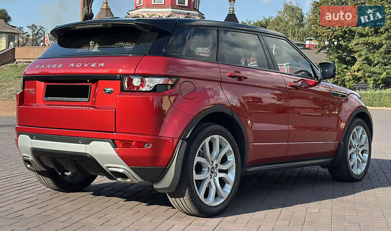 Внедорожник / Кроссовер Land Rover Range Rover Evoque 2013 в Днепре