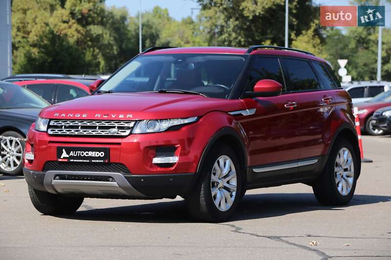 Внедорожник / Кроссовер Land Rover Range Rover Evoque 2014 в Киеве