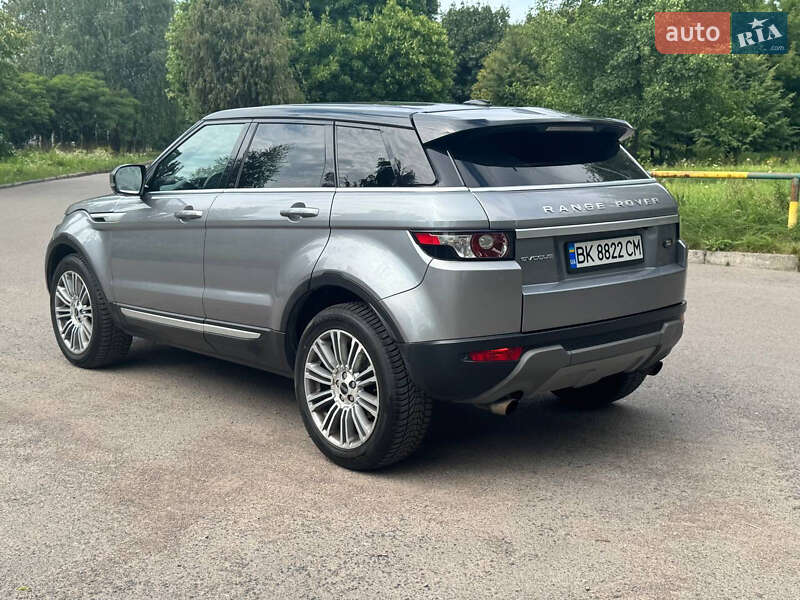 Позашляховик / Кросовер Land Rover Range Rover Evoque 2012 в Рівному
