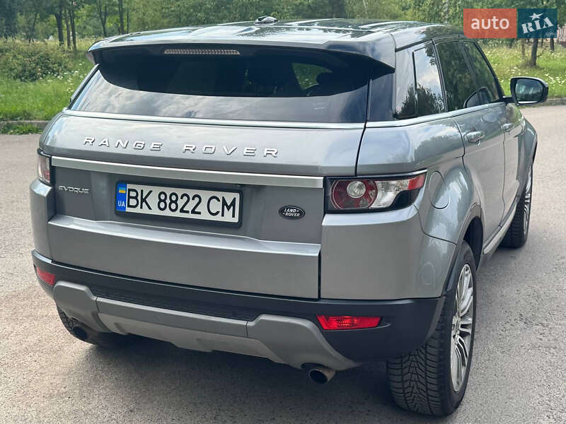 Позашляховик / Кросовер Land Rover Range Rover Evoque 2012 в Рівному