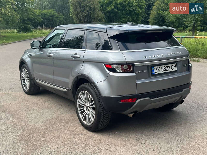 Позашляховик / Кросовер Land Rover Range Rover Evoque 2012 в Рівному