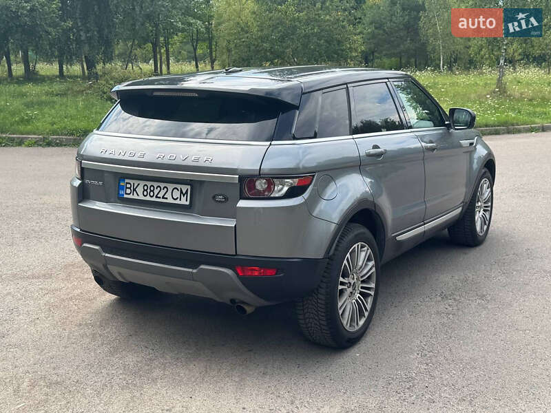 Позашляховик / Кросовер Land Rover Range Rover Evoque 2012 в Рівному