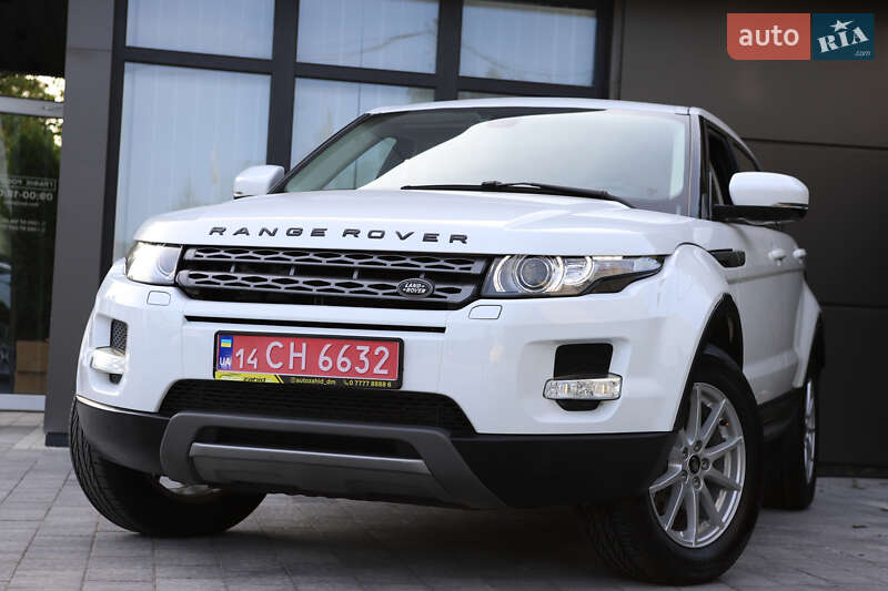 Позашляховик / Кросовер Land Rover Range Rover Evoque 2014 в Дрогобичі
