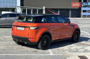 Позашляховик / Кросовер Land Rover Range Rover Evoque 2015 в 