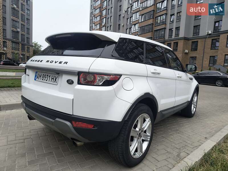 Внедорожник / Кроссовер Land Rover Range Rover Evoque 2011 в Житомире