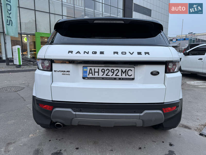 Внедорожник / Кроссовер Land Rover Range Rover Evoque 2012 в Киеве
