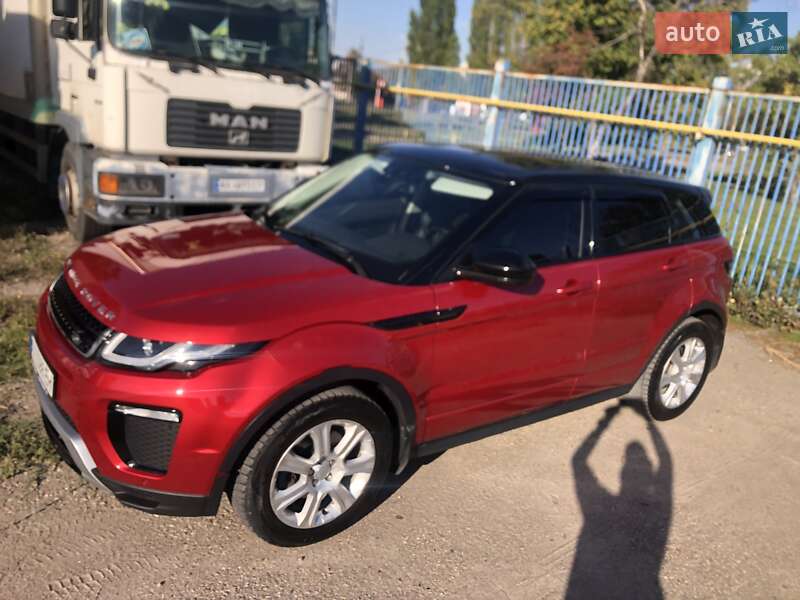 Внедорожник / Кроссовер Land Rover Range Rover Evoque 2016 в Харькове
