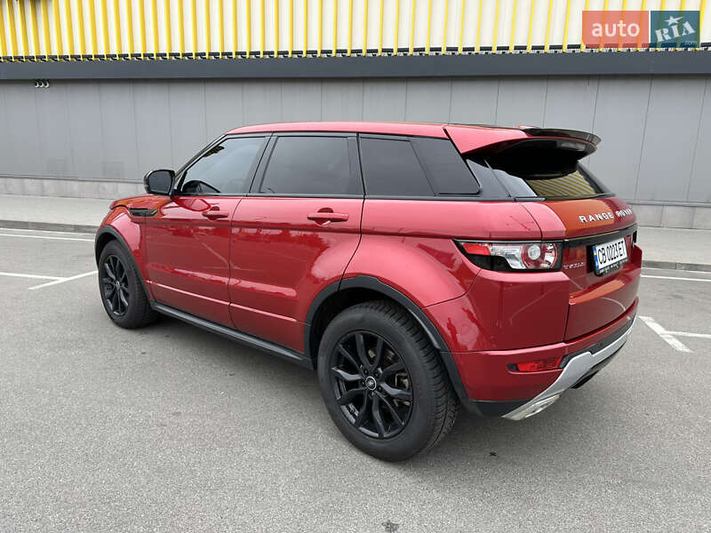 Внедорожник / Кроссовер Land Rover Range Rover Evoque 2012 в Киеве
