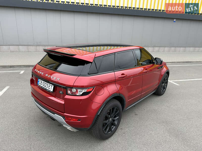 Внедорожник / Кроссовер Land Rover Range Rover Evoque 2012 в Киеве