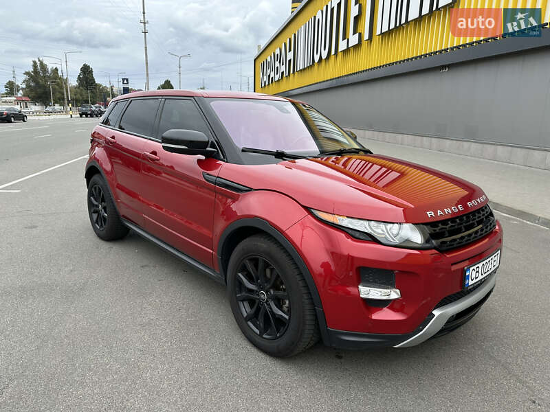Внедорожник / Кроссовер Land Rover Range Rover Evoque 2012 в Киеве