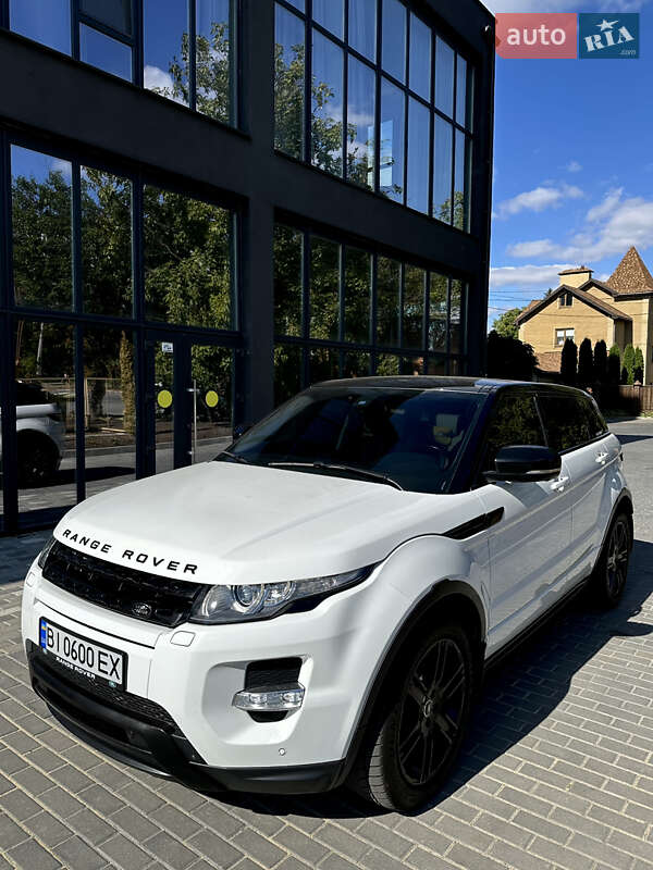 Позашляховик / Кросовер Land Rover Range Rover Evoque 2013 в Полтаві