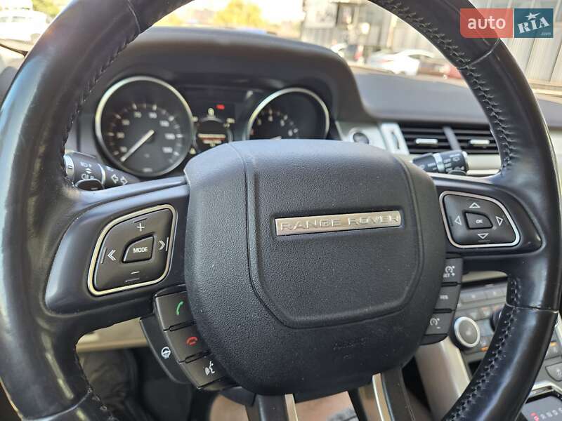 Внедорожник / Кроссовер Land Rover Range Rover Evoque 2016 в Запорожье