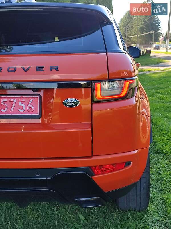 Внедорожник / Кроссовер Land Rover Range Rover Evoque 2017 в Луцке