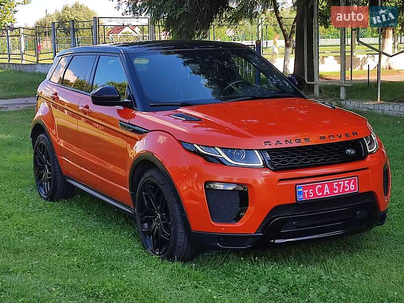 Внедорожник / Кроссовер Land Rover Range Rover Evoque 2017 в Луцке