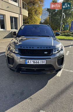 Позашляховик / Кросовер Land Rover Range Rover Evoque 2016 в 