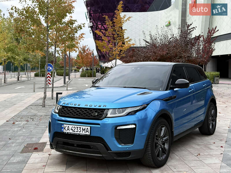 Внедорожник / Кроссовер Land Rover Range Rover Evoque 2017 в Киеве