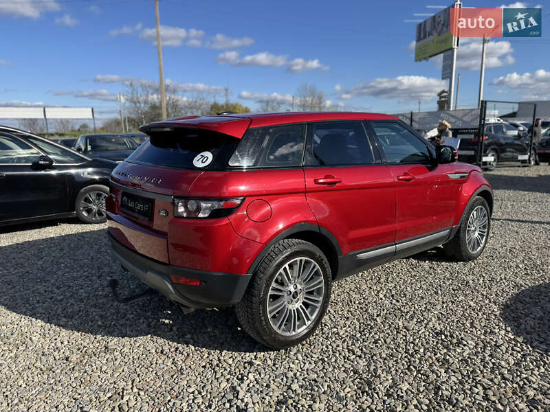 Позашляховик / Кросовер Land Rover Range Rover Evoque 2011 в Івано-Франківську