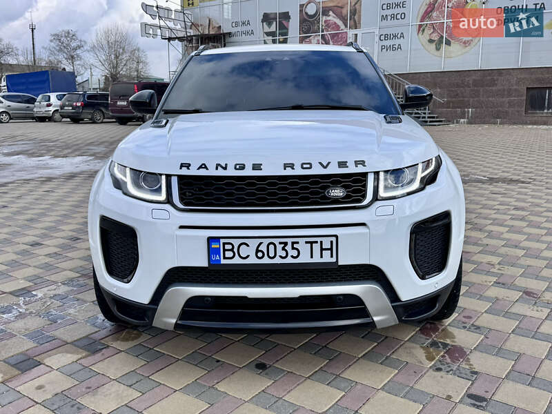Позашляховик / Кросовер Land Rover Range Rover Evoque 2016 в 