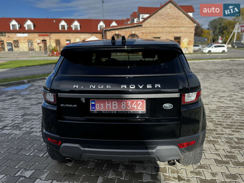 Позашляховик / Кросовер Land Rover Range Rover Evoque 2017 в Тернополі фото 5 Позашляховик / Кросовер Land Rover Range Rover Evoque 2017 в Тернополі