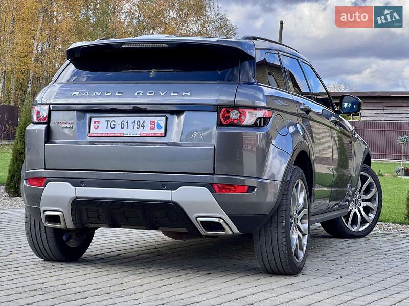 Позашляховик / Кросовер Land Rover Range Rover Evoque 2015 в Стрию