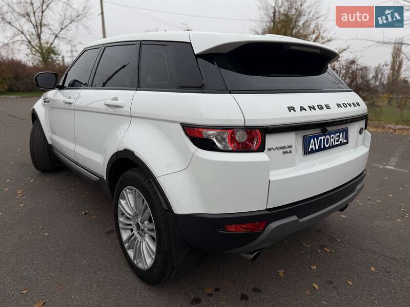 Позашляховик / Кросовер Land Rover Range Rover Evoque 2012 в Кривому Розі