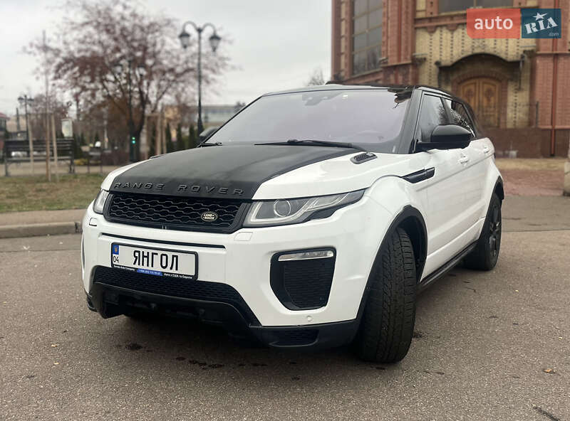 Внедорожник / Кроссовер Land Rover Range Rover Evoque 2015 в Кривом Роге