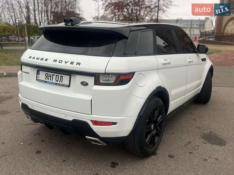 Внедорожник / Кроссовер Land Rover Range Rover Evoque 2015 в Кривом Роге