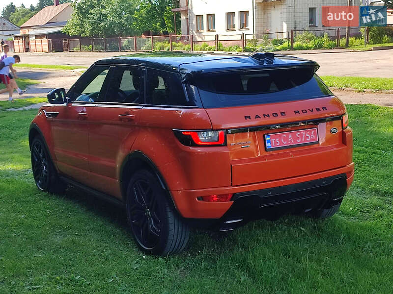 Позашляховик / Кросовер Land Rover Range Rover Evoque 2017 в Млиніві