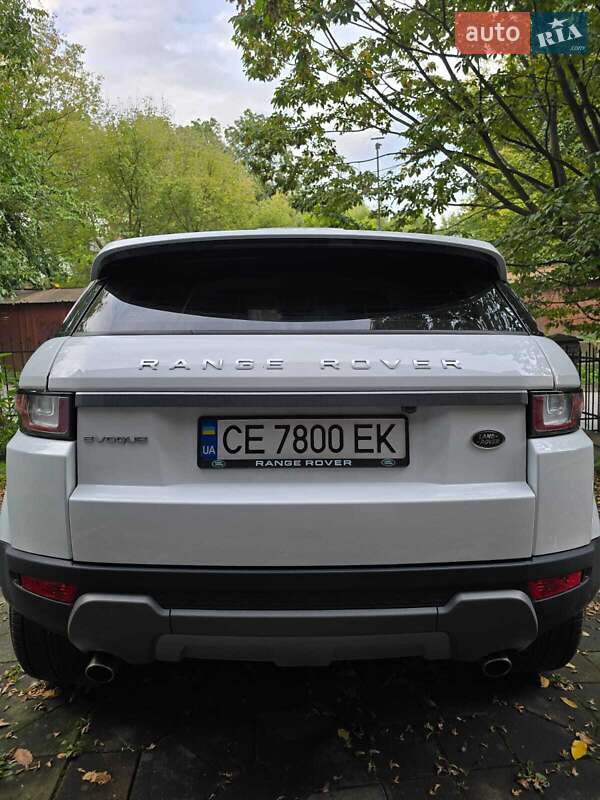 Внедорожник / Кроссовер Land Rover Range Rover Evoque 2016 в Черновцах