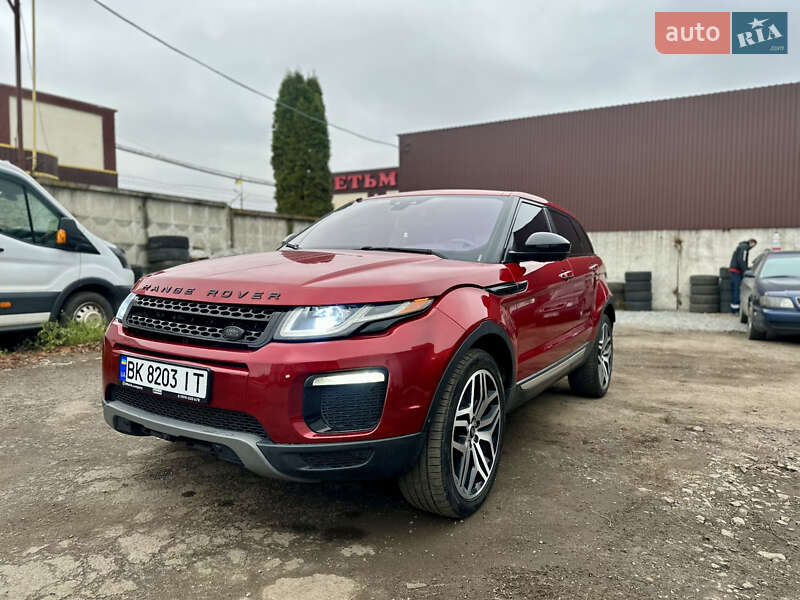 Позашляховик / Кросовер Land Rover Range Rover Evoque 2016 в Рівному фото 5 Позашляховик / Кросовер Land Rover Range Rover Evoque 2016 в Рівному