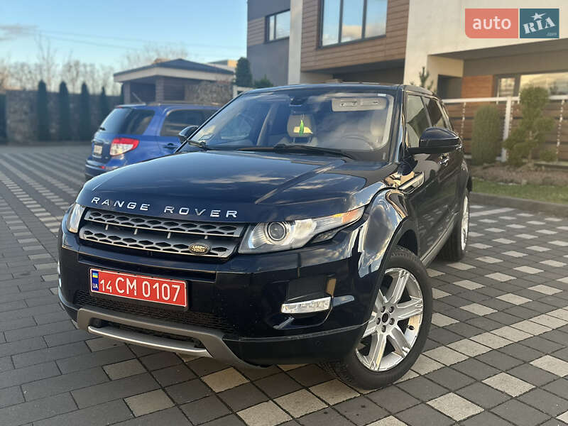 Внедорожник / Кроссовер Land Rover Range Rover Evoque 2015 в Стрые фото 3 Внедорожник / Кроссовер Land Rover Range Rover Evoque 2015 в Стрые