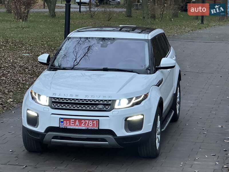 Внедорожник / Кроссовер Land Rover Range Rover Evoque 2016 в Киеве