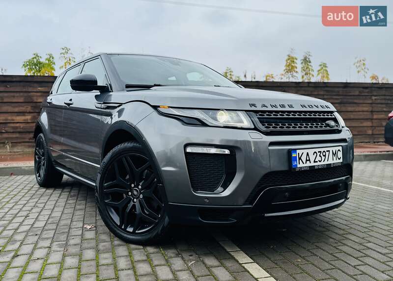 Land Rover Range Rover Evoque 2018 Land Rover Range Rover Evoque 2018