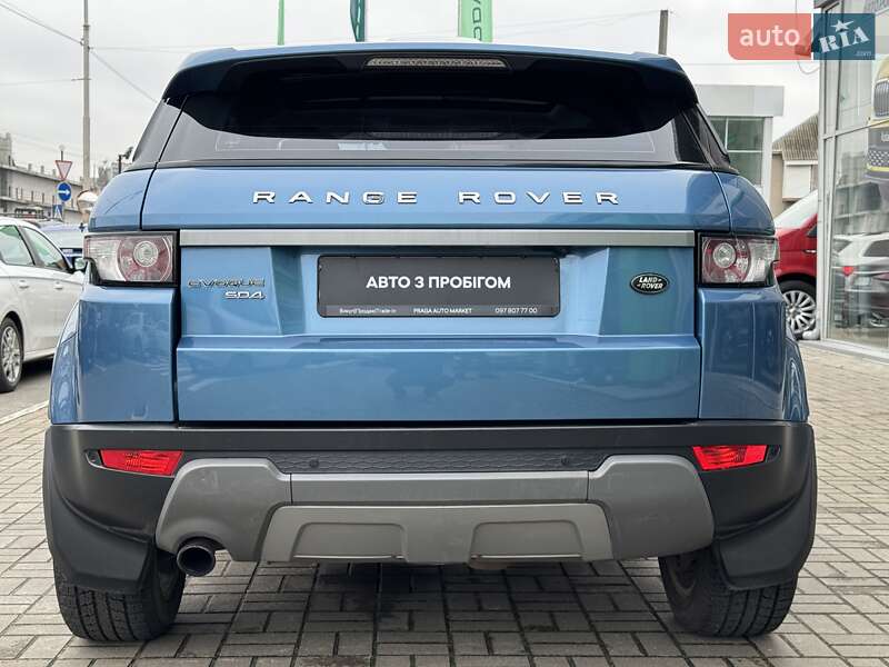 Внедорожник / Кроссовер Land Rover Range Rover Evoque 2012 в Киеве фото 6 Внедорожник / Кроссовер Land Rover Range Rover Evoque 2012 в Киеве