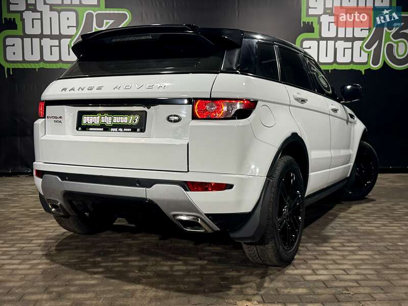 Позашляховик / Кросовер Land Rover Range Rover Evoque 2013 в Одесі фото 12 Позашляховик / Кросовер Land Rover Range Rover Evoque 2013 в Одесі
