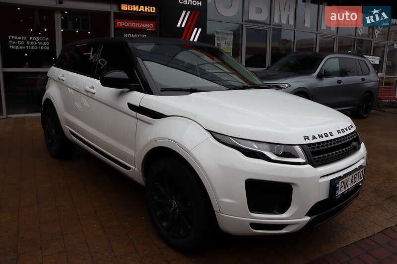 Позашляховик / Кросовер Land Rover Range Rover Evoque 2018 в Львові фото 2 Позашляховик / Кросовер Land Rover Range Rover Evoque 2018 в Львові