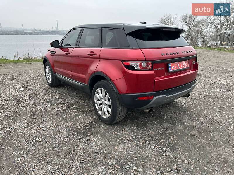 Позашляховик / Кросовер Land Rover Range Rover Evoque 2015 в Дніпрі