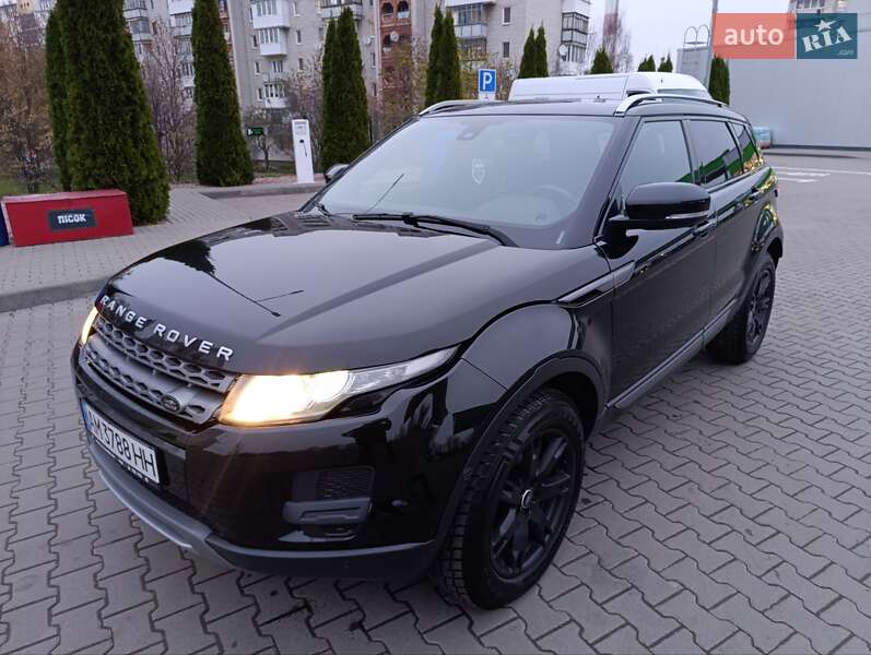 Позашляховик / Кросовер Land Rover Range Rover Evoque 2013 в Житомирі