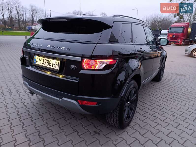 Позашляховик / Кросовер Land Rover Range Rover Evoque 2013 в Житомирі