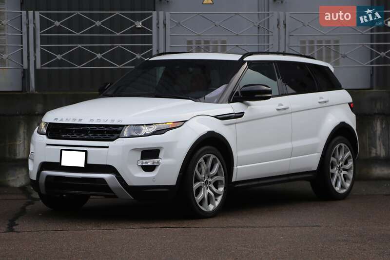 Внедорожник / Кроссовер Land Rover Range Rover Evoque 2012 в Киеве