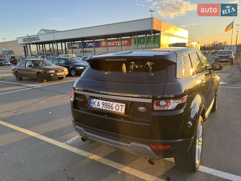 Позашляховик / Кросовер Land Rover Range Rover Evoque 2013 в Борисполі