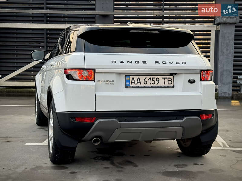 Внедорожник / Кроссовер Land Rover Range Rover Evoque 2012 в Киеве