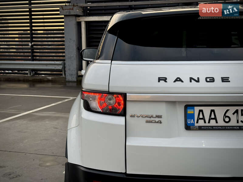 Внедорожник / Кроссовер Land Rover Range Rover Evoque 2012 в Киеве