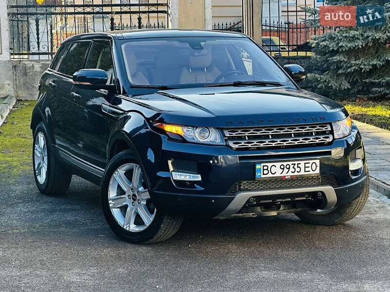 Позашляховик / Кросовер Land Rover Range Rover Evoque 2012 в Трускавці