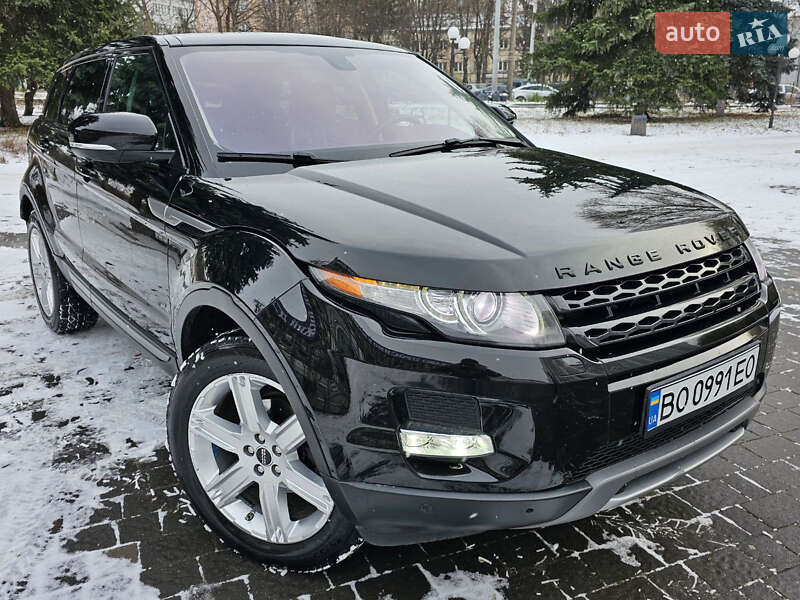 Позашляховик / Кросовер Land Rover Range Rover Evoque 2012 в Тернополі